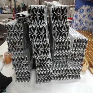 โมเดล 180306 โปรไฟล์อะลูมิเนียมไร้กรอบ ซีรีส์ 6000 T3-T8 รูปทรงสี่เหลี่ยม บริการเจาะและตัด ตกแต่ง โฆษณา - Product Image 3