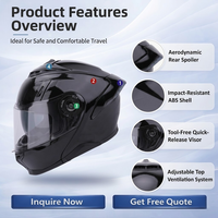 Casques de moto modulaires rabattables en ABS certifiés ECE/DOT, les plus populaires, unisexes, avec logo personnalisé, vente en gros directe usine