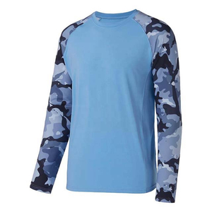 Camisa de Pesca Unisex de Alta Calidad Personalizada con Protección Solar UPF 50, Antibacteriana, de Secado Rápido y Transpirable, con Estampado de Camuflaje y Tallas Grandes - Product Image 2