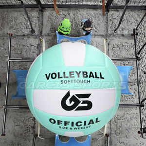 Ballon de volley-ball en cuir de haute qualité, taille et poids personnalisés, ballon de volley-ball en gros - Product Image 4
