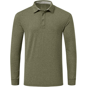 Camiseta Deportiva de Verano de Alta Calidad, Tejida, Informal, Lisa, Personalizada para Golf, 100% Algodón, Secado Rápido, Venta al Por Mayor - Product Image 1