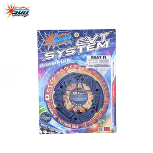 ชุดประกอบผ้าคลัตช์เหล็ก SUN Racing Taiwan BEAT Fi Scooter แบบไม่มีสปริง สีน้ำเงินใหม่ ทนทาน ใช้งานได้อย่างราบรื่น (3 ชิ้น) - Product Image 6