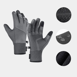 Guantes Deportivos Personalizados para Hombre y Mujer, con Pantalla Táctil, Impermeables, Transpirables, de Medio Dedo, para Invierno, Ciclismo en Carretera - Product Image 6