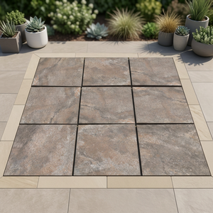 Travertine-pavimentador de porcelana de cuerpo completo para exteriores, piedra Natural rugosa, antideslizante, baldosas de suelo pesado, 2cm, R11 - Product Image 2
