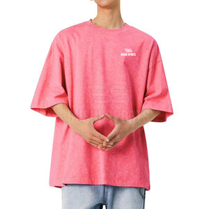 Camiseta con Pedrería al Por Mayor, 100% Algodón, Cuello Redondo, Diseño de Logotipo Personalizado OEM - Product Image 4