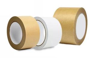 Einseitiges Kraftpapierband Braunes Verpackungsklebeband, Recycelbar und Beschreibbar, Unbeschichtete Oberfläche, zum Abdecken und Versiegeln, 6 Rollen - Product Image 3