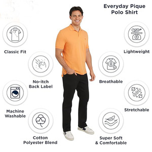 Camisa para Hombre con Estampado Náutico Naranja, Clásica de Manga Corta, Informal, de Algodón Jersey, con Estampado Digital - Product Image 4