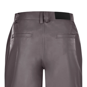 New Style Custom Made Men <b>Leather</b> <b>Shorts</b> Solid Color Men <b>Leather</b> <b>Shorts</b> For Sale Made In Pakistan Men <b>Leather</b> <b>Shorts</b> - Product Image 5