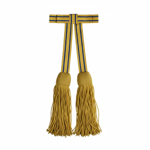 Ceinture et Écharpe de Cérémonie OEM/ODM de Haute Qualité avec Pompons Faits Main et Couleurs Personnalisées - Product Image 1