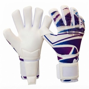 High Performance Goalkeeper <b>Gloves</b> Finger Protection Strong Palm Grip Practice Sports Gear Quality Goalkeeper <b>Gloves</b> - Product Image 2