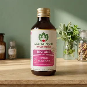 Extracto Herbal Ayurvédico Restone Syrup en Tendencia, Mezcla de Plantas Silvestres Prensadas en Frío para el Bienestar Femenino y el Cuidado Menstrual Saludable - Product Image 1