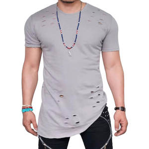 Camiseta deportiva transpirable para hombre, de secado rápido, para gimnasio, de alta calidad, con cuello redondo, informal. - Product Image 1