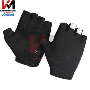 Gants de cyclisme pour hommes, rembourrage de 5 mm, respirants, antidérapants, demi-doigts, pour une meilleure adhérence et un confort léger - Product Image 3