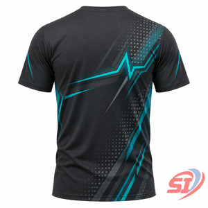 Custom Mens Polyester Solid Dry Fit Anti-Wrinkle Short Sleeve Quick Dry Breathable Sports Training T-<b>Shirt</b> Manufacturer - Product Image 2