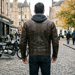 New Arrival <b>Men's</b> High Quality Fashion Design Leather <b>Jacket</b> Motorcycle Leather <b>Jacket</b> <b>For</b> <b>Men</b> Leather <b>Jacket</b> <b>Men</b> - Product Image 2