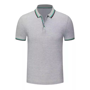 เสื้อโปโลสีขาวปักโลโก้ตามสั่ง คุณภาพสูง ผ้าฝ้ายสีขาว เสื้อกอล์ฟแบบยูนิเซ็กซ์ ขายส่งเสื้อโปโลชาย - Product Image 4