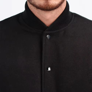 High Quality Letterman Varsity <b>Jackets</b> Wool Body Waterproof Breathable Eco-Friendly Stand Front Street Style Winter Wear <b>Smart</b> - Product Image 5