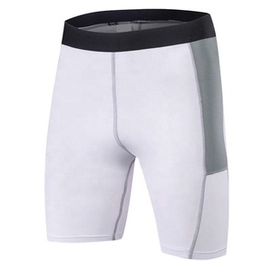 Wholesale Athletic Skinny Elastic Spandex Polyester Sports Leggings <b>Compression</b> <b>Shorts</b> Workout Running <b>Shorts</b> <b>Men</b> - Product Image 5