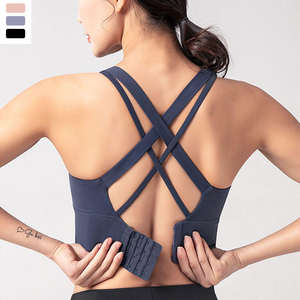 Sujetador Deportivo para Mujer, Transpirable, Ligero, Cómodo, Diseño sin Costuras, Ideal para Entrenamiento Físico - Product Image 4