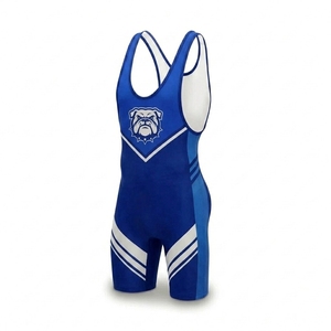 Japan National <b>Elite</b> Men's Wrestling Singlet Pro Wrestling Gear Uniform for Men & Adults, Ergonomic Athletic Cut for Performance - Product Image 1