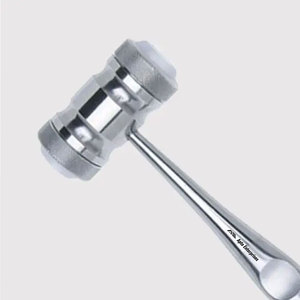 Dental Surgical Mallet OR-4052 Stainless Steel Precision <b>Hammer</b> with Ergonomic Handle for Oral and Maxillofacial Procedures - Product Image 4