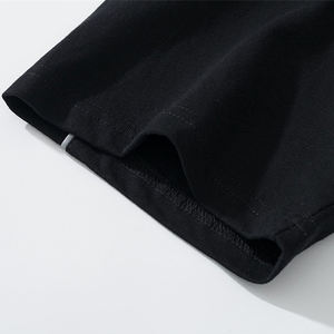 Camiseta Deportiva Moderna de Estilo Urbano para Hombre, 100% Algodón Tejido, Corte Holgado, Antiarrugas, Secado Rápido, Ropa Deportiva Informal - Product Image 3