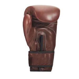 Guantes de Boxeo de Cuero con Cordones, Protección Completa para los Dedos, Equipo de Entrenamiento Profesional para Adultos, Color Negro - Product Image 5