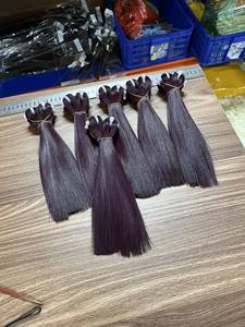 2024 Hot <b>Color</b> Bonestraight <b>Hair</b> Extensions Training Heads Female Vietnamese Bundles for Women - Product Image 3