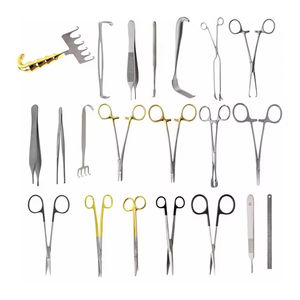 Ensemble d'instruments chirurgicaux manuels en acier inoxydable, kit d'outils médicaux, instruments chirurgicaux de haute qualité pour les cliniques et les hôpitaux - Product Image 4