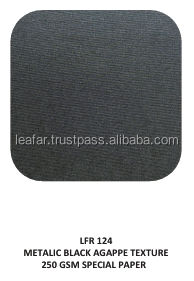 เนื้อโลหะเคลือบสีดำ