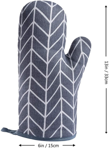 Guantes de Soldadura Tig/Mig Resistentes al Calor, Estilo Waffle de Algodón, Aptos para Lavavajillas, Horno, Parrilla, Chimenea - Product Image 4