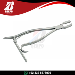 คีมจับกระดูกสำหรับศัลยกรรมกระดูกและข้อ Bexpo Medic Instrument ขนาด 13 ซม. ผลิตจากสแตนเลสสตีล พร้อมระบบล็อคแบบเร็ว ปรับแต่งได้ มาตรฐาน CE - Product Image 3