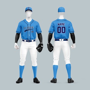 Uniforme de Béisbol para Hombre Estampado de Alta Calidad al por Mayor, 100% Poliéster, Antibacteriano, Ecológico, Nombre del Equipo Personalizado, Precio de Fábrica - Product Image 2