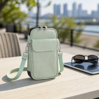 Sac Faraday d'isolation de signal, anti-pistage GPS, pochette de protection pour téléphone, blocage RFID, sac de voyage spécial à porter autour du cou ou en bandoulière