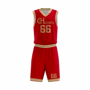 Conjunto de Camiseta de Baloncesto Reversible y Transpirable, Diseño sin Mangas con Cintura Elástica, Impresión Sublimada Personalizada, Tallas Grandes - Product Image 1