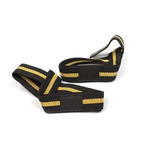 Muñequeras de gimnasio acolchadas de neopreno personalizadas 2025, 24 pulgadas de longitud, 1,5 pulgadas de ancho, par de levantamiento de pesas de seguridad, accesorio de Fitness - Product Image 1