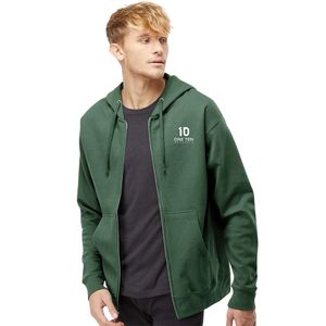 Sweat à capuche zippé mi-saison pour homme – Décontracté, doux, confortable, imperméable et coupe-vent pour usage quotidien - Product Image 1