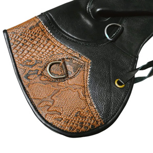 2026 New High Quality Customizable Long Falconry Deer Leather Glove for Outdoor & Hunting Animal Trap Type - Product Image 3