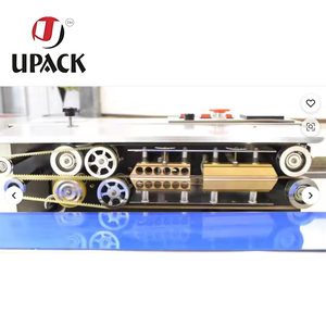 Selladora de banda continua horizontal UPAK SF150W / SF150SW con transportador ancho, máquina automática de sellado térmico para bolsas de alimentos y plástico - Product Image 4