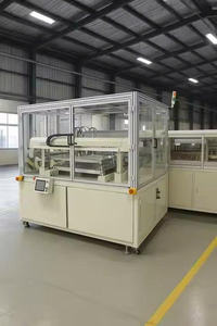 สายการพิมพ์หน้าจออัตโนมัติ HH-80100พร้อมการระบุตำแหน่งเซ็นเซอร์ออปติคอลเหมือนการออกแบบชนิดแผ่นใหม่ - Product Image 3