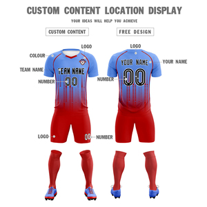 Best Selling Custom Football Jersey Soccer Uniform Team Shirts Shorts Quick Dry OEM Wholesale Summer High Quality Sportswear - Product Image 4
