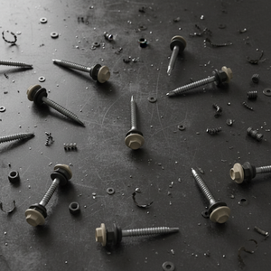 PDC Model 12 Hex Head Self Drilling <b>Screw</b> Carbon Steel Class 4.8 & 6.8 Zinc/<b>Galvanized</b> Coarse Thread Inch - Product Image 6