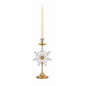 Ensemble de chandeliers en métal doré antique, style vintage, pour Noël, centre de table pour décoration d'événements - Product Image 3