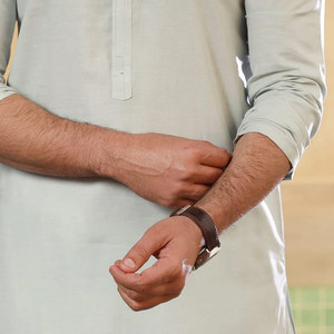 Shalwar Kameez pour hommes très vendus, confortables, pakistanais, séchage rapide, évacuation de l'humidité, toutes saisons, service OEM disponible, Bandhgala - Product Image 3