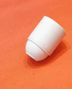 Portalámparas termoplástico E27 con anillo de sombreado - Product Image 3