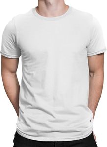 Camiseta Básica al por Mayor para Hombre, Corte Ajustado, 140g, Ligera, 100% Algodón, Cuello Redondo, Unisex, Personalizable, Lisa, para Imprimir Logotipo - Product Image 2