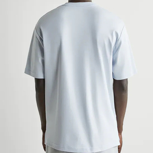 Nouveaux T-shirts pour hommes tendance de qualité supérieure 100% coton 180 g/m² respirants, grandes tailles, personnalisables, service OEM - Product Image 5