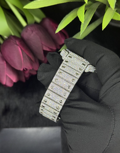 Reloj de Lujo con Moissanita VVS |   Reloj Iced Out Moissanite |   Reloj con probador de diamantes para hombre, venta al por mayor - Product Image 5