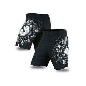 Shorts de boxe MMA personnalisés par sublimation pour hommes et femmes, 100% polyester, vente en gros, vêtements de sport d'arts martiaux, logo personnalisé - Product Image 4