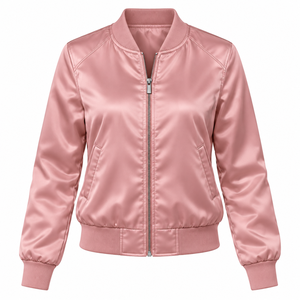 Chaqueta Bomber de Invierno para Mujer, Talla Grande, Cuello Alto, Secado Rápido y Transpirable, Hecha en Pakistán - Product Image 5